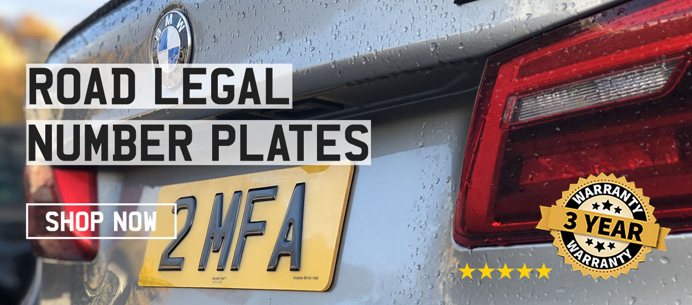 Sweven Plates Banner - Road Legal Number Plates - Standard Number Plates | 3D Gel | 4D Plates | 4D + Gel Number Plates - 3 Year Warranty - 5 Star Reviews