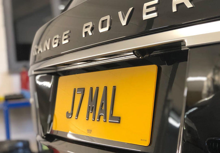 3D Gel Number Plates