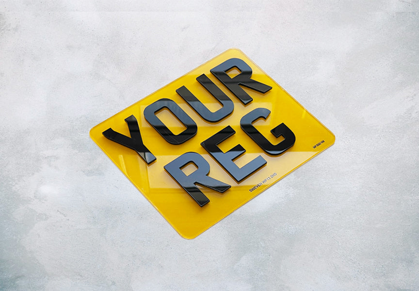 Motorbike 4D Plates