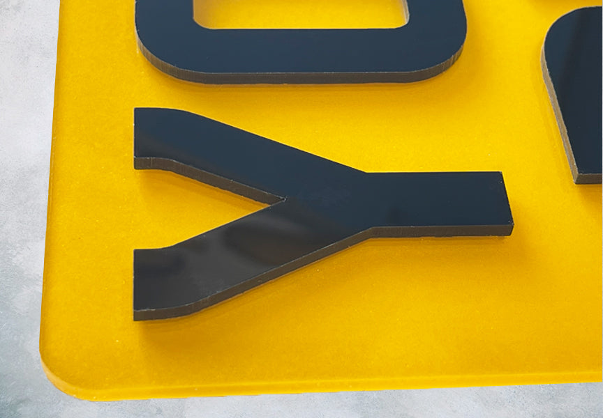 Motorbike 4D Plates