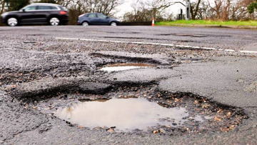 How to report a pothole and how to claim for damage