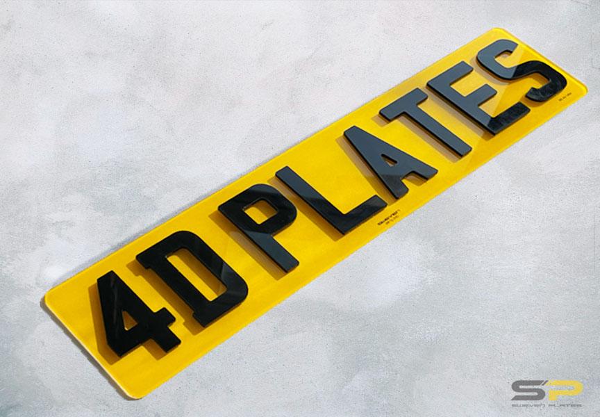 4D Number Plate Collection Image - Sweven Plates - Road Legal Number Plate Maker- Standard Number Plates | 3D Gel | 4D Plates | 4D + Gel Number Plates   
