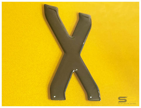 3D Gel Number Plate Character