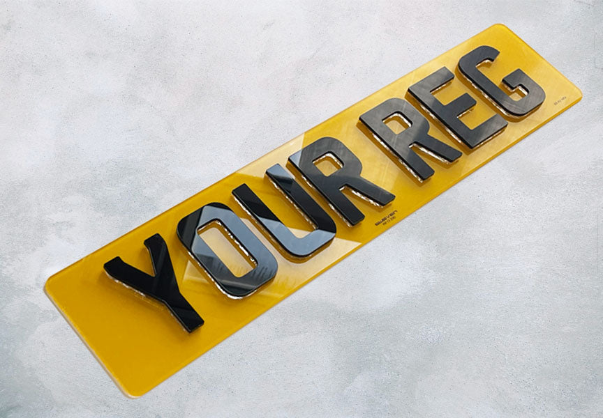 Krystal 4XD Number Plates 4XD Number Plates Sweven Plates