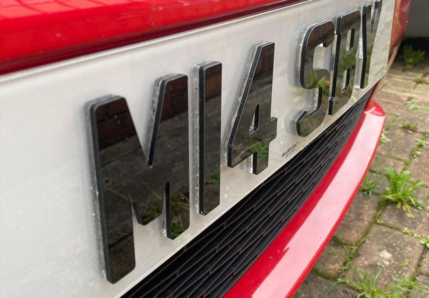 Krystal 4XD Number Plates 4XD Number Plates Sweven Plates