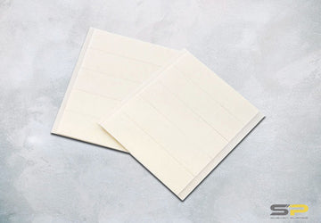 Number Plate Sticky Pads
